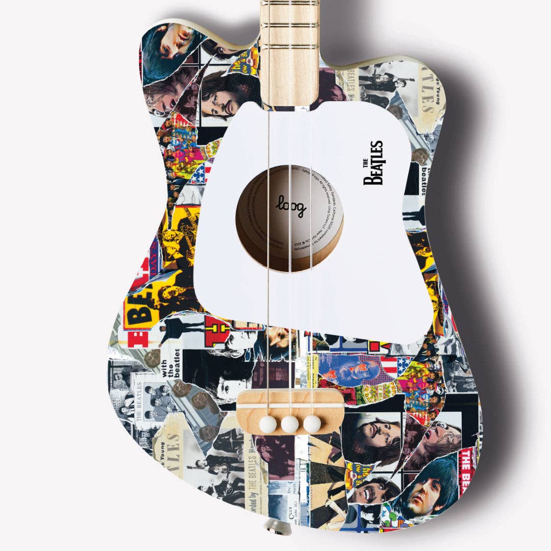 Beatles + Loog Mini Guitar (+3)